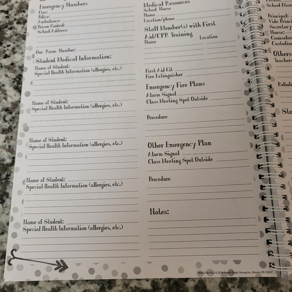 Lesson Planner NWT UNDATED - Picture 3 of 12